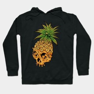 Skull Pineapple,Tropical Style Hoodie